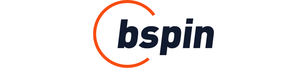 Bspin promotion on mobile and desktop"